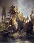 U bran kláštera, 1875