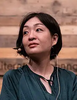 Murata na festivalu LiteratureXchange v dánském Aarhusu v roce 2022