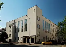 Budova nuselského Farního sboru ČCE