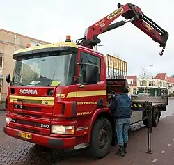 Autojeřáb Scania 94G 260.