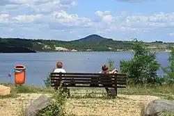 Landeskrone za Berzdorfer See v Schönau-Berzdorf