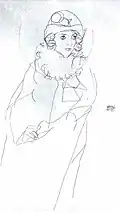 Egon Schiele, portrét Idy Roesslerové, 1912