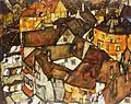 Ulice v Krumlově (1915)