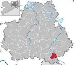 Schirgiswalde-Kirschau na mapě