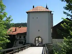 Vstup do hradního areálu