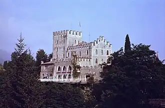 Hrad Itter v roce 1979