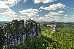 Skalní oblast Schrammsteine