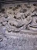 Schreyer-Landauer-Epitaph, Ukládání do hrobu