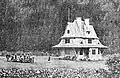 Chata PTT ve Východních Karpatech v roce 1936