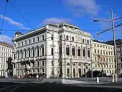 pohled na palác z Kärtner-Ringu