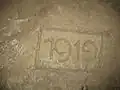Letopočet z posledního období těžby