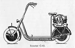 Scooter ČAS s motorem Walter (1920)