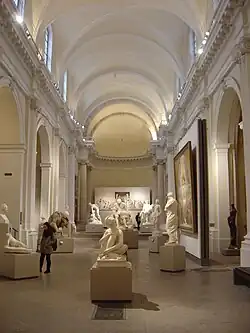 Sochařská exppozice 19. stol.