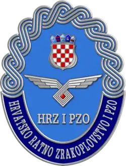 Znak Chorvatského letectva