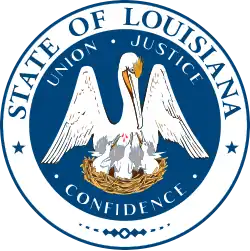 Pečeť amerického státu Louisiana