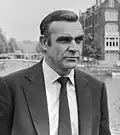 Představitel Jamese Bonda, Sean Connery, v roce 1971