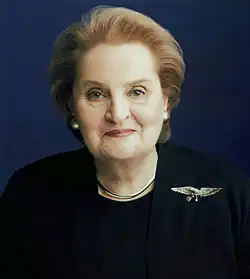 Albrightová v roce 1997