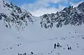 Sedielkový priechod nad Furkotskou dolinou