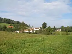 Celkový pohled na ves