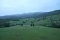 Deštivý podvečer v sedle