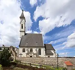 Kostel sv. Ondřeje se hřbitovem