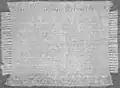 Vzorek tkaniny na lodní plachty asi z roku 1925 (z konopné příze)