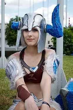 Sejuani z League of Legends na Animefestu v Brně