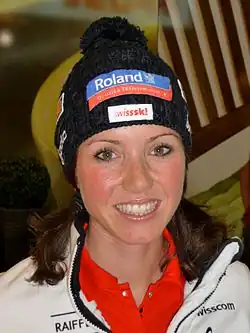 Selina Gasparinová na "Swiss-Ski-Tag" ve švýcarském Bernu