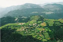 Pohled na Rodopy v blízkosti vesnice Vrata v jižní části oblasti