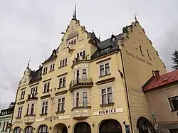 Čelní pohled