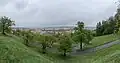 Seminářská zahrada panorama 2
