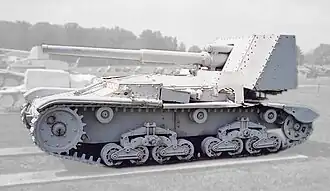 Semovente 90/53 v muzeu americké armády v Aberdeenu