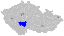 Senátní obvod 13 na mapě