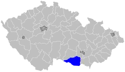 Senátní obvod 54 na mapě