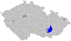 Senátní obvod 57 na mapě