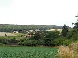 Celkový pohled na Senešnici od jihu