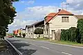 Severní část vesnice
