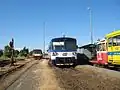 Křižování vlaků na trati Červenka–Prostějov