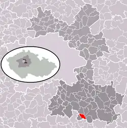 Senohraby na mapě