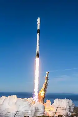 Start s družicí Sentinel-6A.