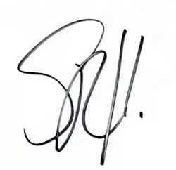 Seth Rollins – podpis