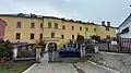 Severní část zámku, vstup od radnice