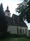severní fasáda