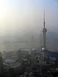 Panoramatický snímek Oriental Pearl