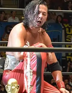 Šinsuke Nakamura v roce 2015