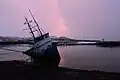 Vrak v adackém přístavu (rok 2014)