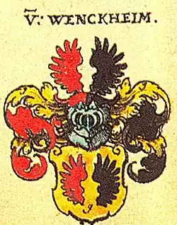 Erb rodu Wenkcheimů