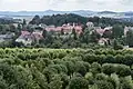 Pohled na Herrnhut z Hutbergu.