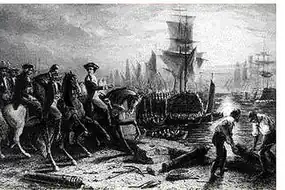 Britové opuštějí Boston