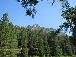 Vrchol Sierra Buttes